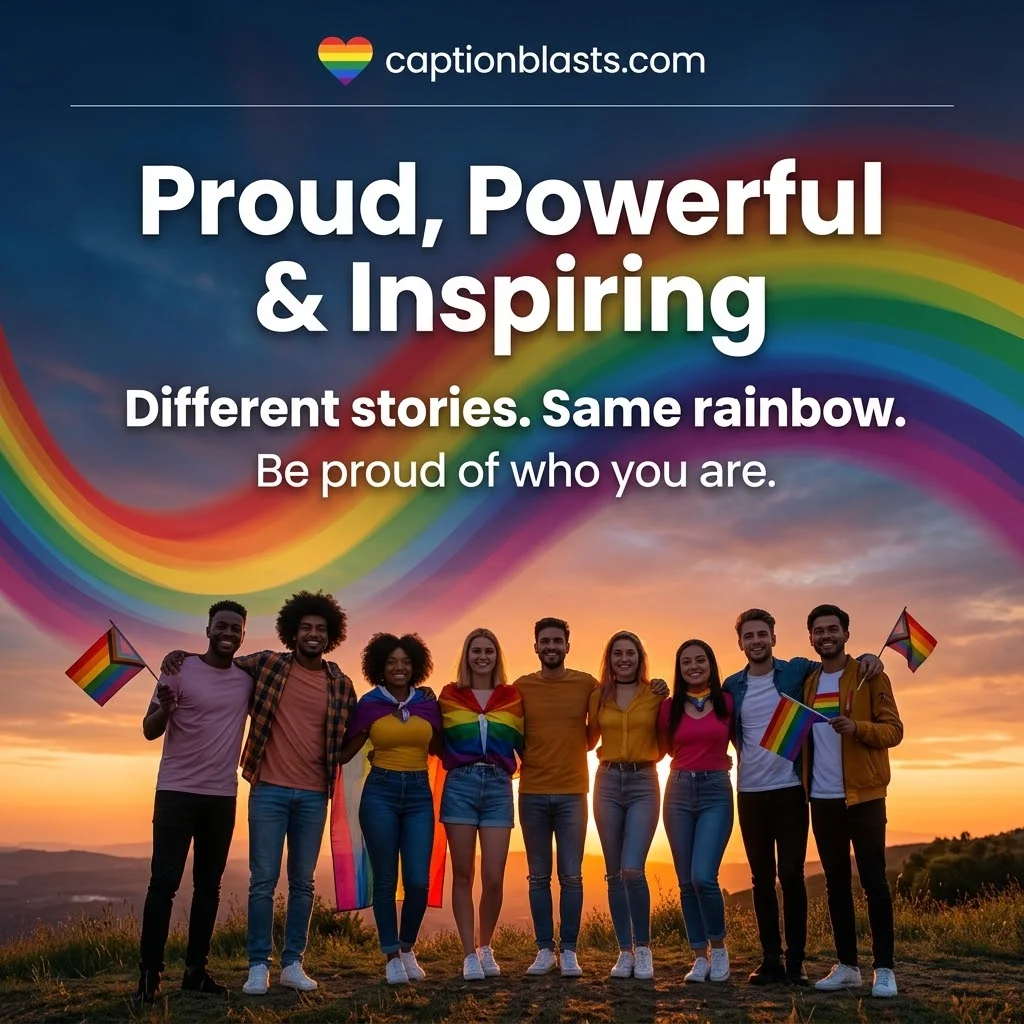 National Coming Out Day Captions
