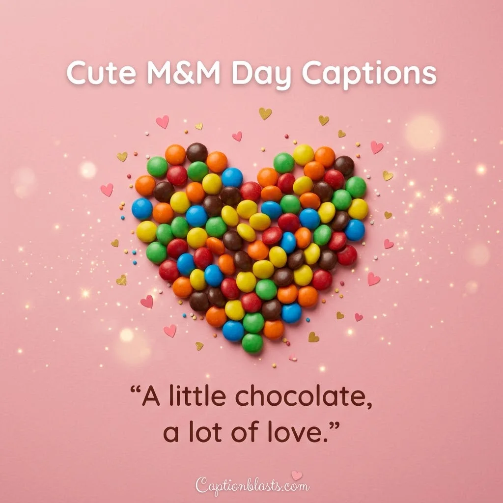 Sweet Chocolate Quotes for National M&M Day