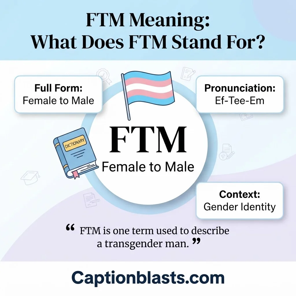 What FTM Meaning Really Stands For