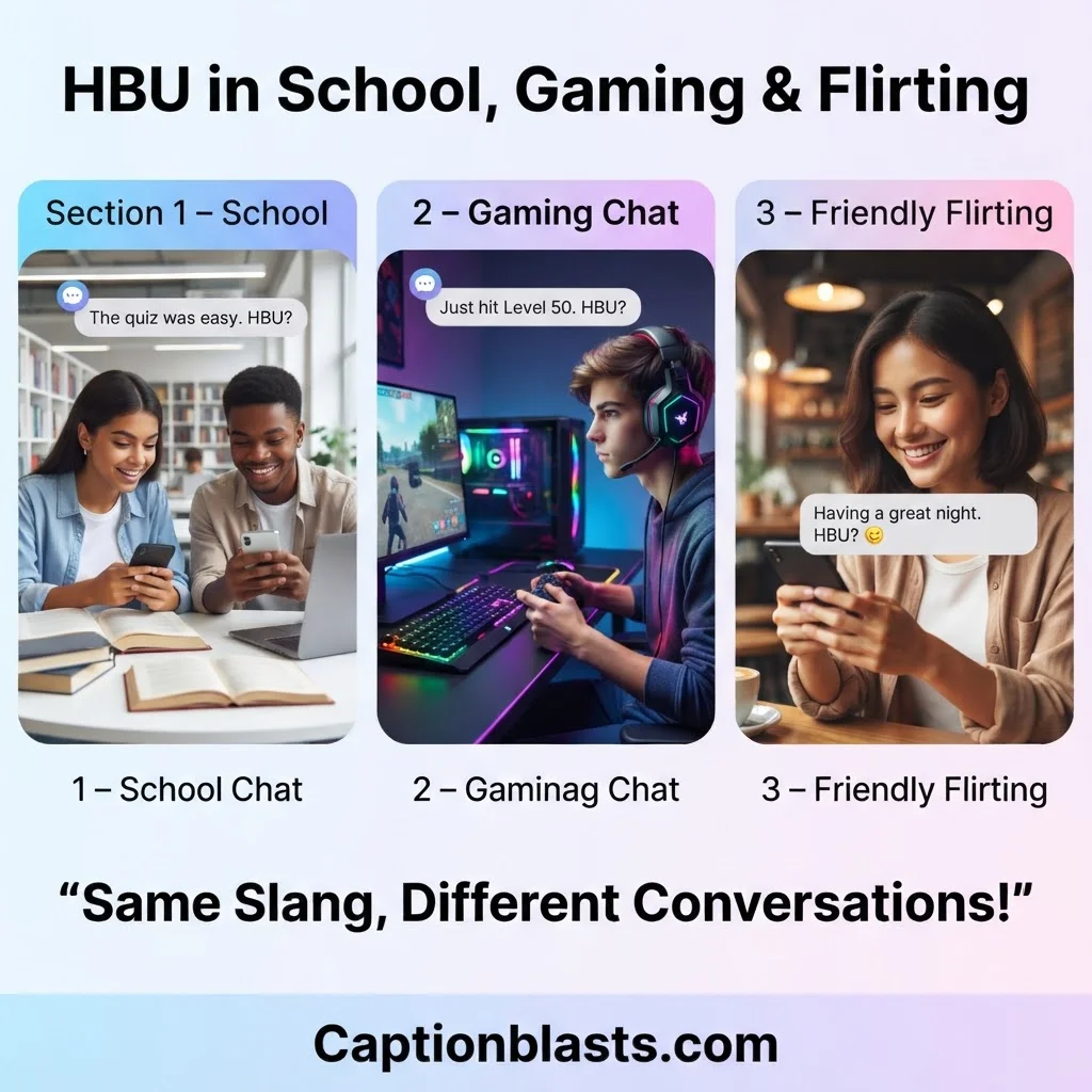 Where and Why People Use HBU